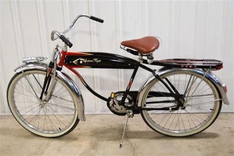 Lot Replica 1950s Western Flyer Special Ed Bicycle
