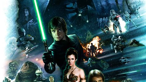 Star Wars Return Of The Jedi Desktop Wallpapers Wallpaper Cave