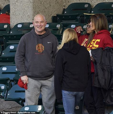 Tennis Legends Steffi Graf And Andre Agassi Cheer On Their Son At His First USC Baseball Game