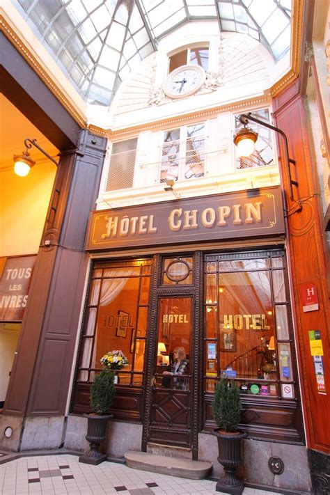 Hotel Chopin Passage Jouffroy Paris