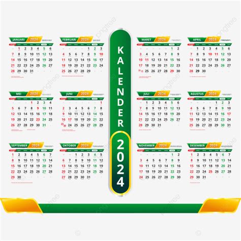 Template Kalender 2024 Coreldraw Halie Kerrill