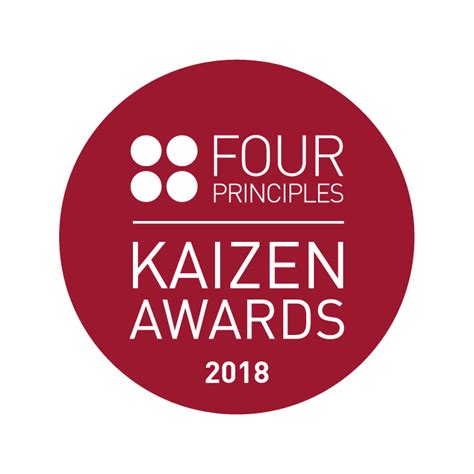 Four Principles Kaizen Awards • Four Principles