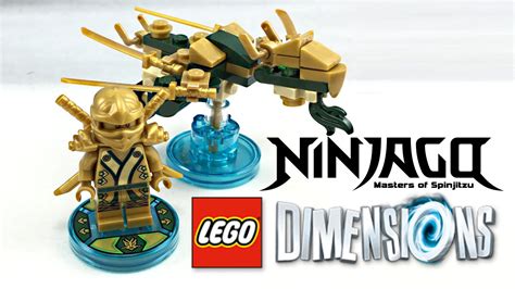 Lego Dimensions Golden Ninja Lloyd Fun Pack Set Review 71239 Youtube