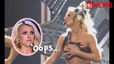 Oops She Did It Again Britney Slips A Nip Youtube