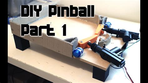 Diy Pinball Part 1 Flippers Youtube