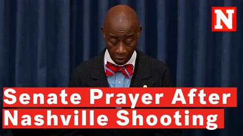 Senate Chaplain Says Moving Prayer After Nashville School Shooting