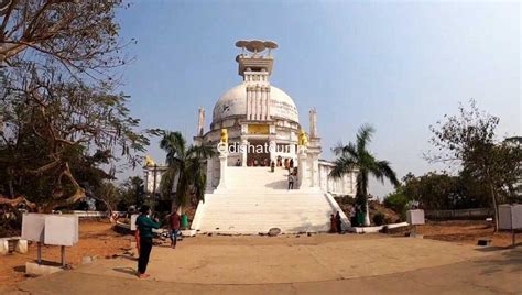 Odisha Tour Dhauli Shanti Stupa And Dhauligiri Hills Bhubaneswar