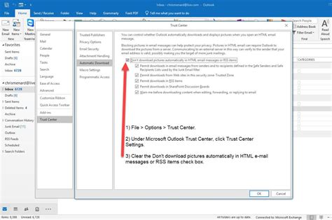 Outlook 365 Not Displaying Images In Windows 10 Microsoft Community