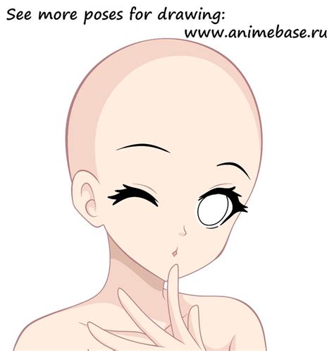 Anime Stuff Face Base Kiss In Anime Base Anime Drawing Templates