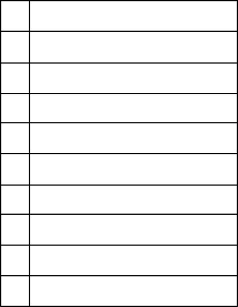 Daily Form With 10 Lines
