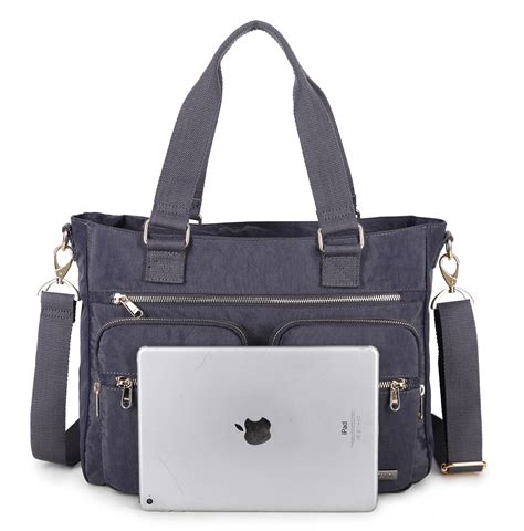Nylon Laptop Shoulder Bag Handbag Teacher Nurse Tote Organizer Travel