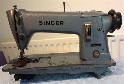 Singer K Industrial Wheel Feed Lockstitch Vintage Sewing Machine