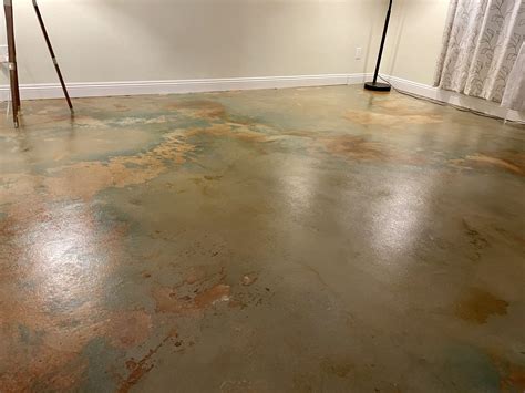Acid Stained Concrete Kitchen Floor Flooring Tips