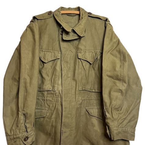 Mavin Vintage 1940s Named Us Army M 1943 Field Jacket 1944 42r Hbt