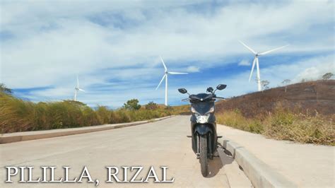 WINDMILL FARM PILILLA RIZAL RIDE With Honda BeAT 110 Fi YouTube