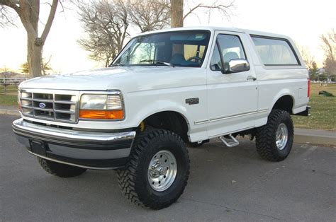 1994 Ford Bronco Xlt 4x4 50l Automatic Rust Free Amazing Condition No