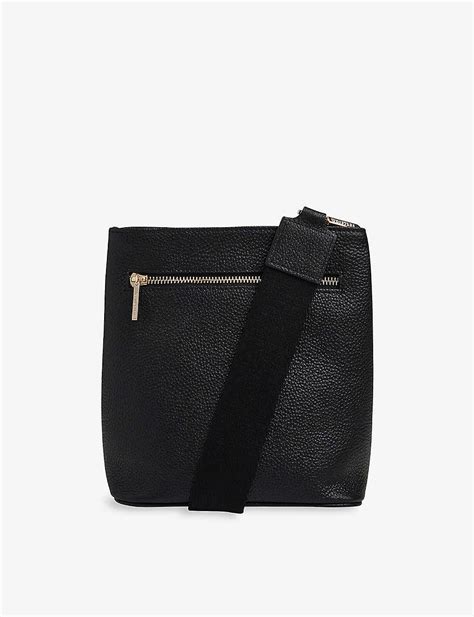 Whistles Leather Crossbody Bag In Black Lyst