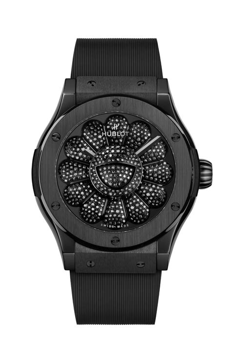 Hublot has collaborated with japanese contemporary artist takashi murakami for the classic fusion takashi murakami all black. Hublot collaborates with Takashi Murakami on Classic ...