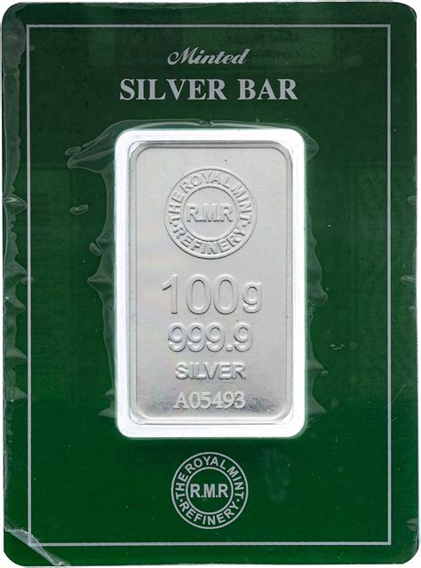 Royal Mint 100g Silver Bar Pre Owned Chard £11184