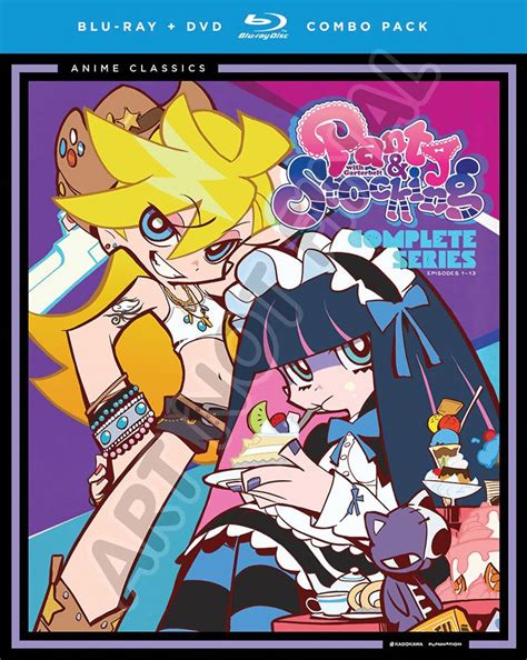 Panty And Stocking With Garterbelt Dvd Blu Ray Complete Hyb Anime Classics Panty And