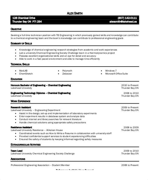 The cv template is a such templates are usually available in all commonly used formats such as jpg, eps, ai, pdf, and. Chemical Engineer Resume Template - 6+ Free Word, PDF ...