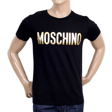 Buy Moschino Short Sleeve Black T Shirt At Niro Fashion
