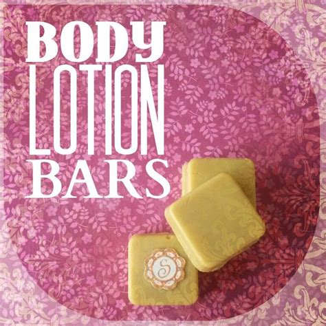 Body Lotion Bar Made Of Shea Butter Cocoa Butter Coconut Oil