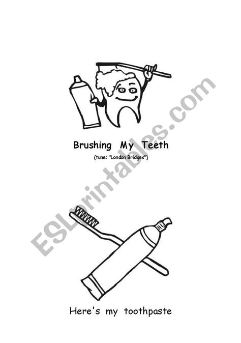 Brushing Your Teeth Worksheet