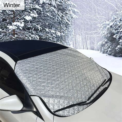 Car Windshield Cover Protector Preventing Snow Ice Sun Shade Dust Frost