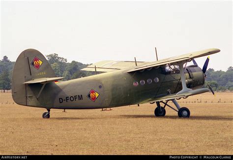 Aircraft Photo Of D Fofm Antonov An 2 89086