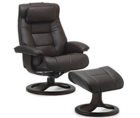 You can find it all here. Fjords Mustang Ergonomic Leather Recliner Chair + Ottoman ...