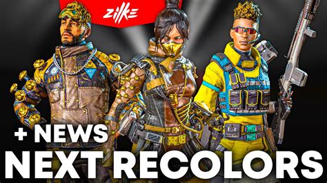 Next Recolors News 🤩🤩🤩 × Apex Legends Youtube