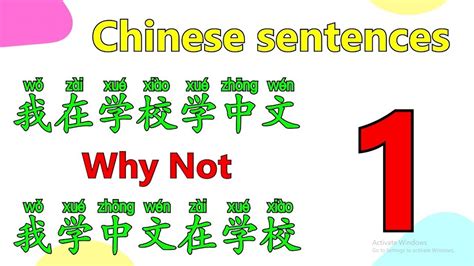 Learn Mandarin Chinese Lesson ស្វែងយល់ពីប្រយោគភាសាចិន Youtube