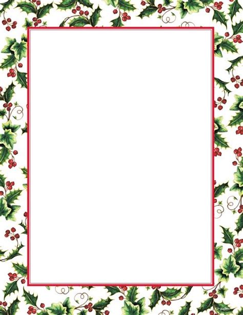 Christmas Clip Art Borders Holly 20 Free Cliparts Download Images On