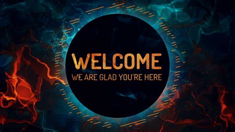 Vibe Welcome Loop Motion Video Background