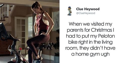 The funniest reactions to that christmas advert these pictures of this page are about:peloton. 'Peloton' Stationary Bicycles Post A Luxurious Ad, And It Backfires On Twitter | Bored Panda
