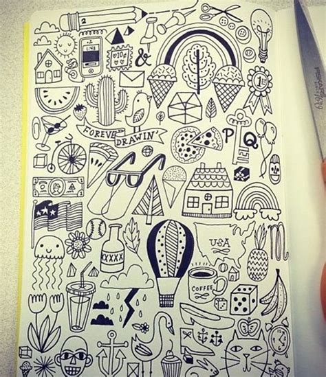 Notebook Easy Doodles To Draw When Bored