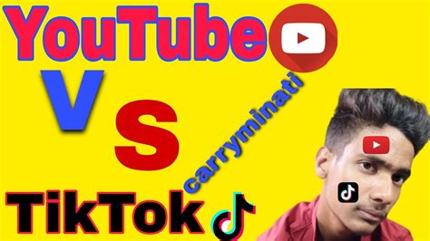 The fight card starts from 11pm bst. YouTube Vs TikTok how to carryminati ka video Hai YouTube ...