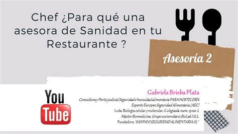 ¿qué Es Una Asesora De Sanidad ¿para Que Sirve En Mi Restaurante