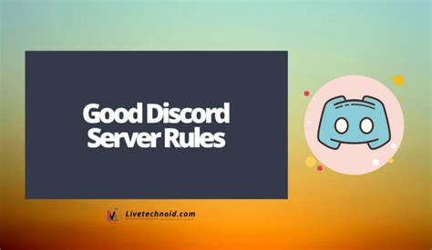 Good Discord Server Rules