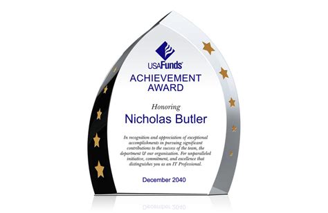 Employee Achievement Award
