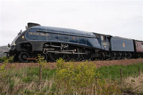 Lner Class A4 4498 Br 60007 Sir Nigel Gresley Doing The Forth Circle