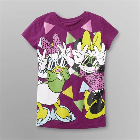 Disney Minnie Mouse And Daisy Duck Girls Graphic T Shirt