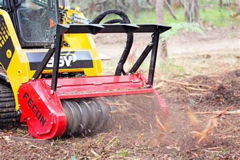 Standard Flow Skid Steer Mulcher | Fecon Forestry Attachments