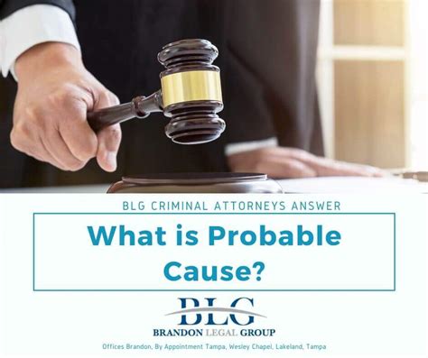 What Is Probable Cause Blg Criminal Attorney Answers Page 1 Of 1