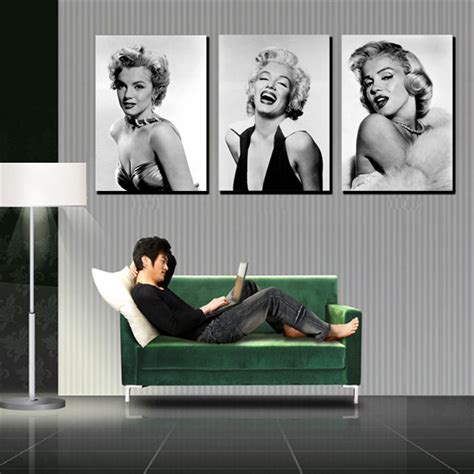 2017 JIE DO ART 3 Panel Modern Home Decoration Combinative Marilyn