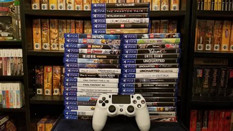My Sony Playstation 4 Game Collection 2017 Youtube