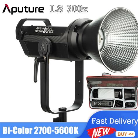 Aputure Ls 300x 350w Bi Color Led Video Light 2700k 5600k V Mount Led