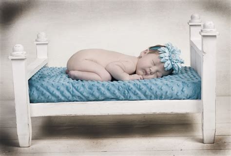 Newborn Photography Prop Infant Bed Doll Bed By Cardozawood 110