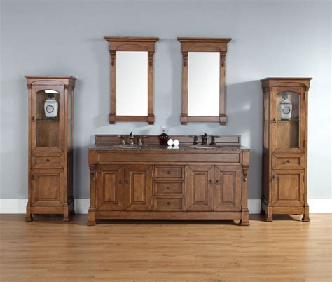 72 inch bathroom vanities : 72 Inch Double Sink Bathroom Vanity in Country Oak ...